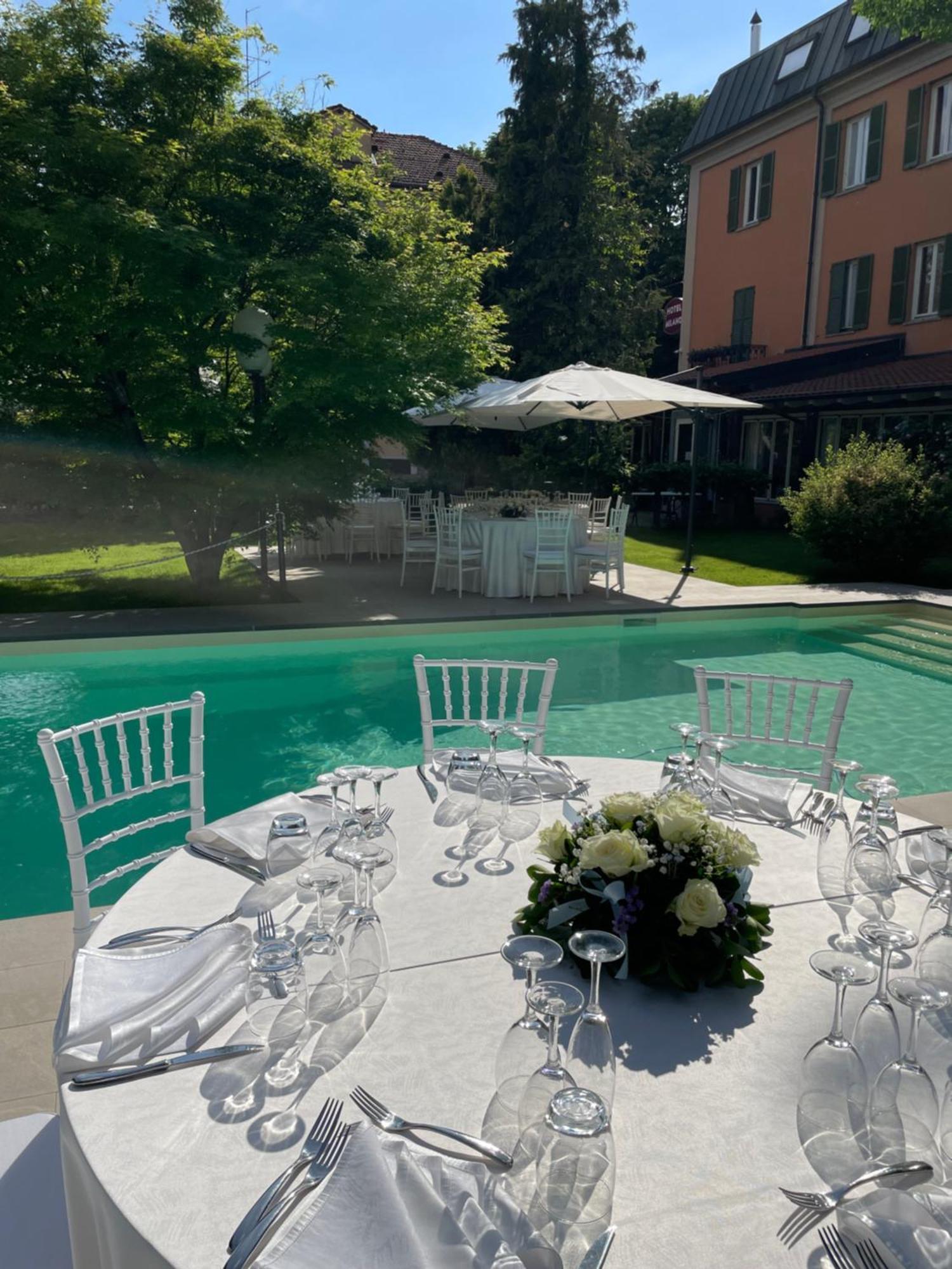 Hotel Milano Pool & Garden Саличе Терме Екстериор снимка